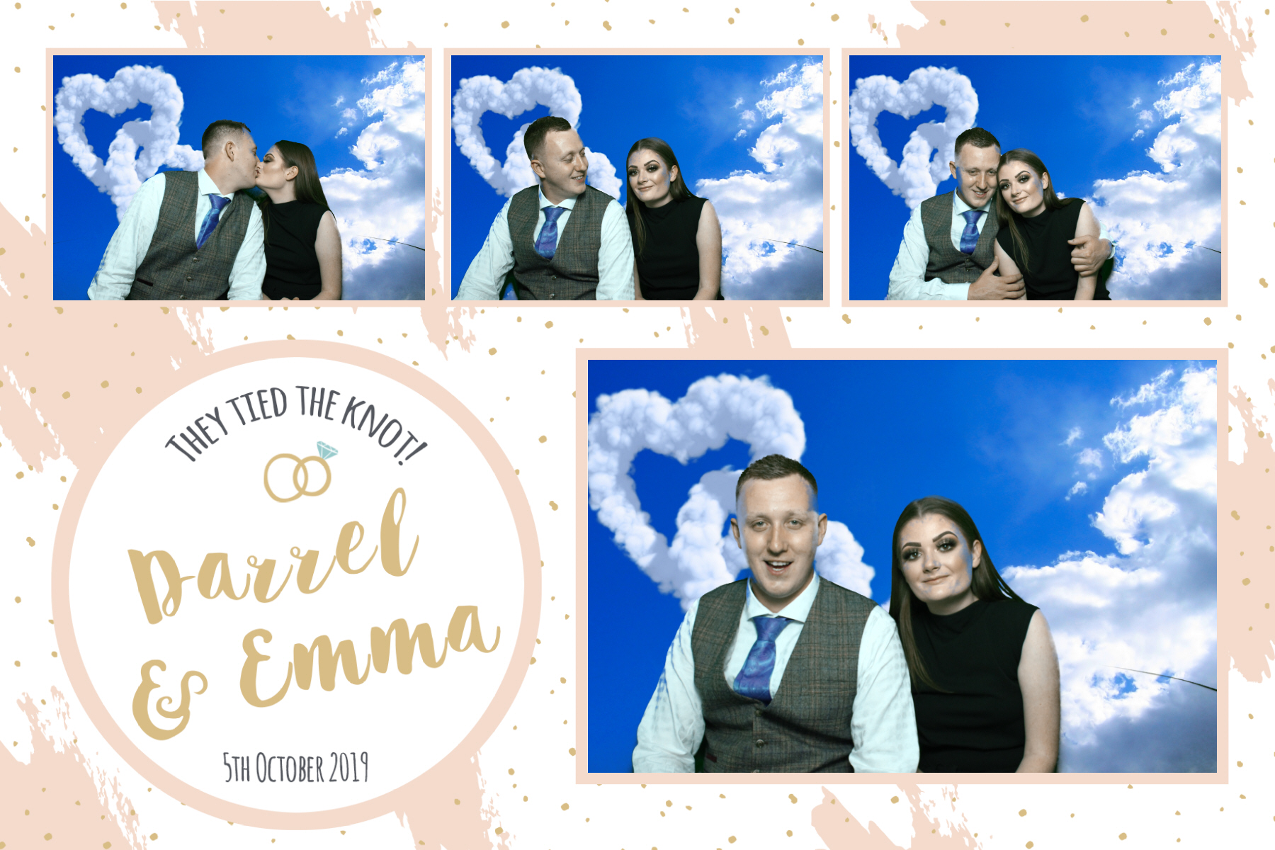 Darrel and Emma | View more photos from the event at gallery.blissbooth.co.uk/u/BlissBooth/Darrel-and-Emma